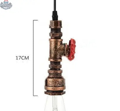 Retro Water Pipe Lamp Industrial Personality Restaurant - Shopthatapp.ca