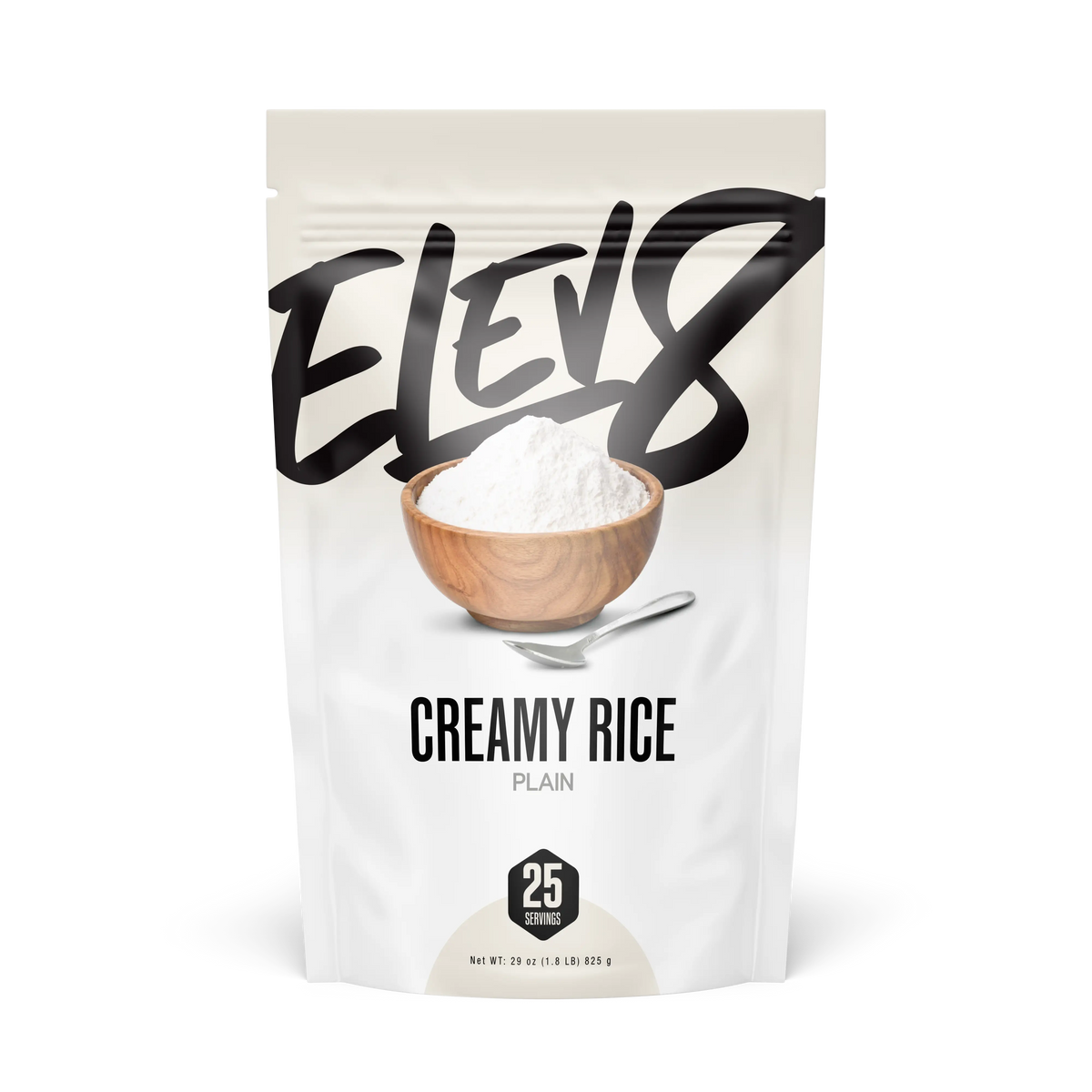 Cream-colored plain T-shirt by Elev8, showcasing a comfortable fit and simple style, perfect for everyday wear.