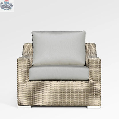 Enclover Tulip Lounge Chair with Sunbrella cushions, showcasing a sleek design perfect for outdoor relaxation.