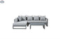 Enclover Oasis sectional sofa with modern design, featuring three interconnected pieces and plush cushions for stylish living room comfort.