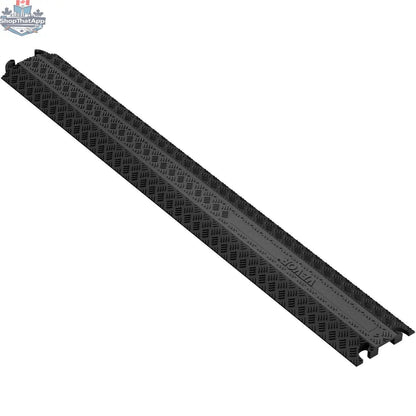 EX-STOCK Canada 39-inch speed bump hose protector ramp for cables and cords, with durable rubber surface and 2000 lbs weight capacity.