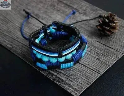 Three 3D gold plated PiXiu bracelets from EX-STOCK Canada's punk retro set, featuring intricate dragon designs.