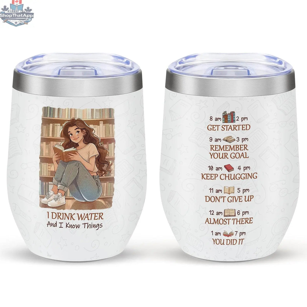 12oz eggshell-colored coffee cup from EX-STOCK Canada, stylish drinkware perfect for hot beverages and gift ideas.