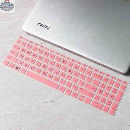 15.6 inch laptop keyboard protector for 15 Eg0010tx, EX-STOCK Canada protective case displaying clear film coverage on keyboard.