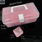 Large 32-grid plastic storage box by EX-STOCK Canada with multiple compartments for organizing small items.