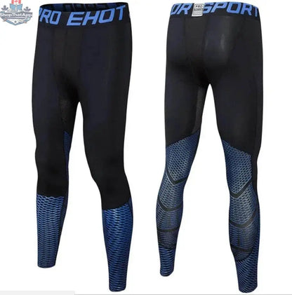 Men's training sportswear set by EX-STOCK Canada, includes athletic workout tops and pants for active performance.