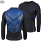 Men's workout sportswear set by EX-STOCK Canada, includes two-piece active training clothes for men on a white background.