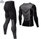 Men's training sportswear set by EX-STOCK Canada, featuring a workout shirt and shorts for active performance.