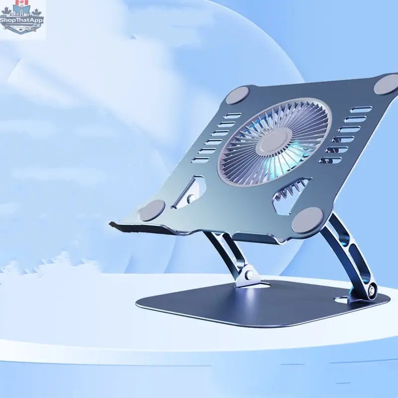 Laptop Stand With Fan Cooling Tablet Computer Stand - Shopthatapp.ca