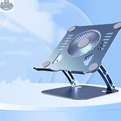 Laptop Stand With Fan Cooling Tablet Computer Stand - Shopthatapp.ca