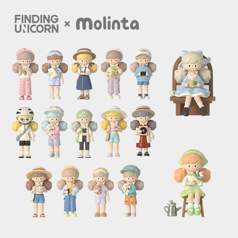 Molinta Minor Holiday Series Blind Box by Finding Unicorn - Www.Shopthatapp.ca