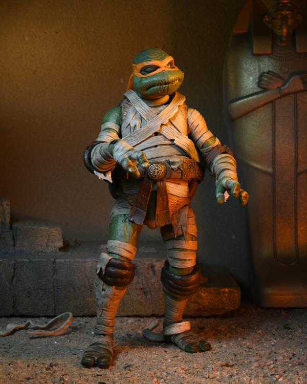 Universal Monsters x Teenage Mutant Ninja Turtles Ultimate Michelangelo as The Mummy - Www.Shopthatapp.ca