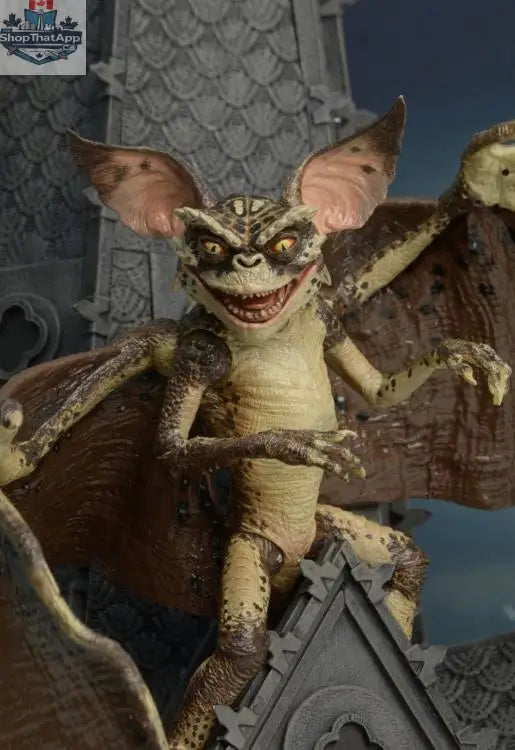 Toy Snowman Gremlins 2 Bat Gremlin action figure with detailed costume and pose, collectible toy from the Gremlins 2 series.