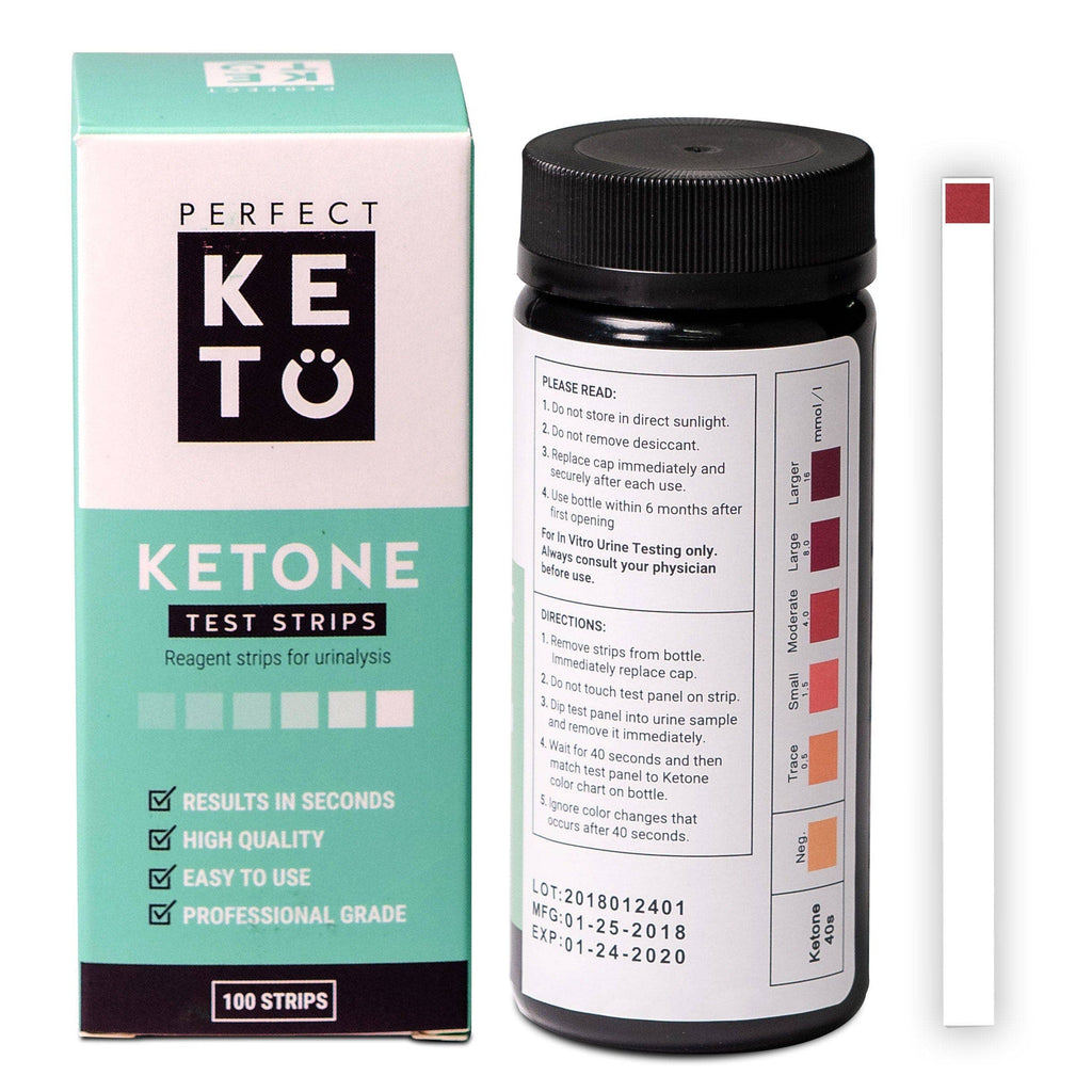 Perfect Keto Ketone Test Strips - Www.Shopthatapp.ca