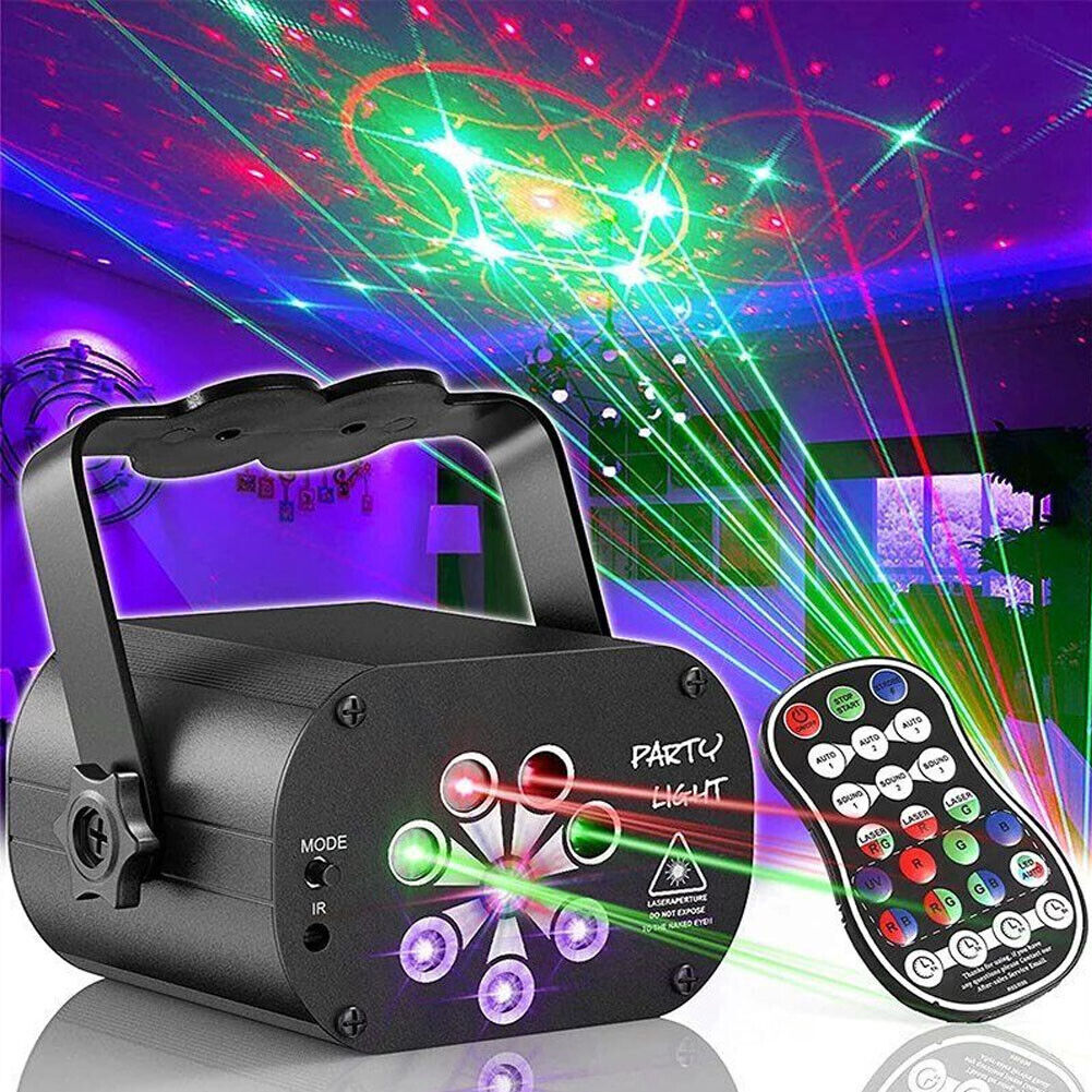 480 Pattern LED RGB Disco Party Light for DJ Club and Stage Projector - Shopthatapp.ca