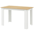 Spencer 47" Dining Table for 4-6 People-Oak - Shopthatapp.ca