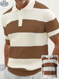 Mens Clothing Summer Fashion Lapel Sweater Short Sleeve Men Clothing Men Wears - Shopthatapp.ca