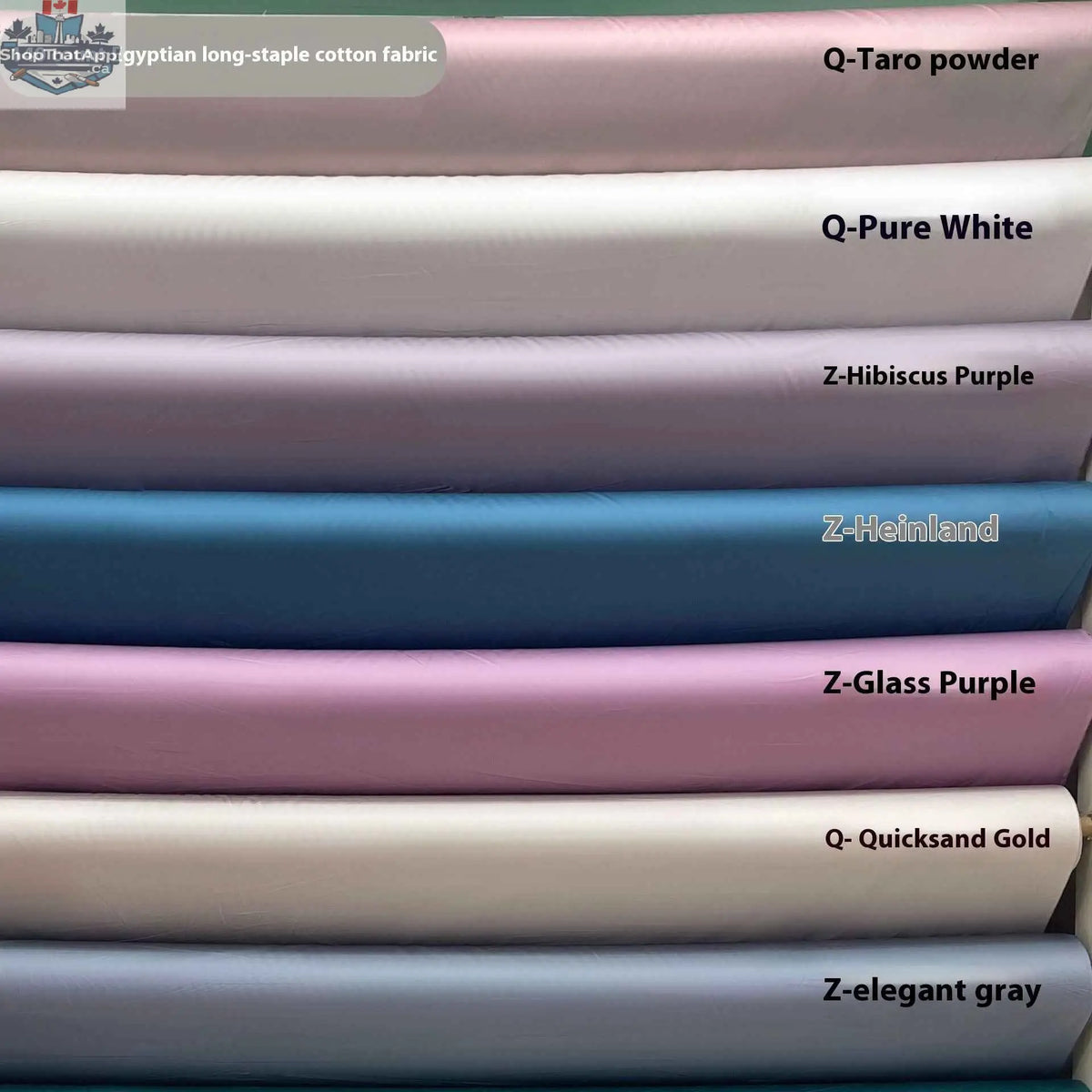 Egyptian cotton satin sheets from SLOTH Nation, showcasing smooth, luxurious fabric with a soft, breathable finish for comfortable bedding.