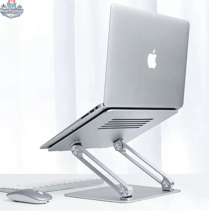 Aluminum alloy laptop stand - Shopthatapp.ca