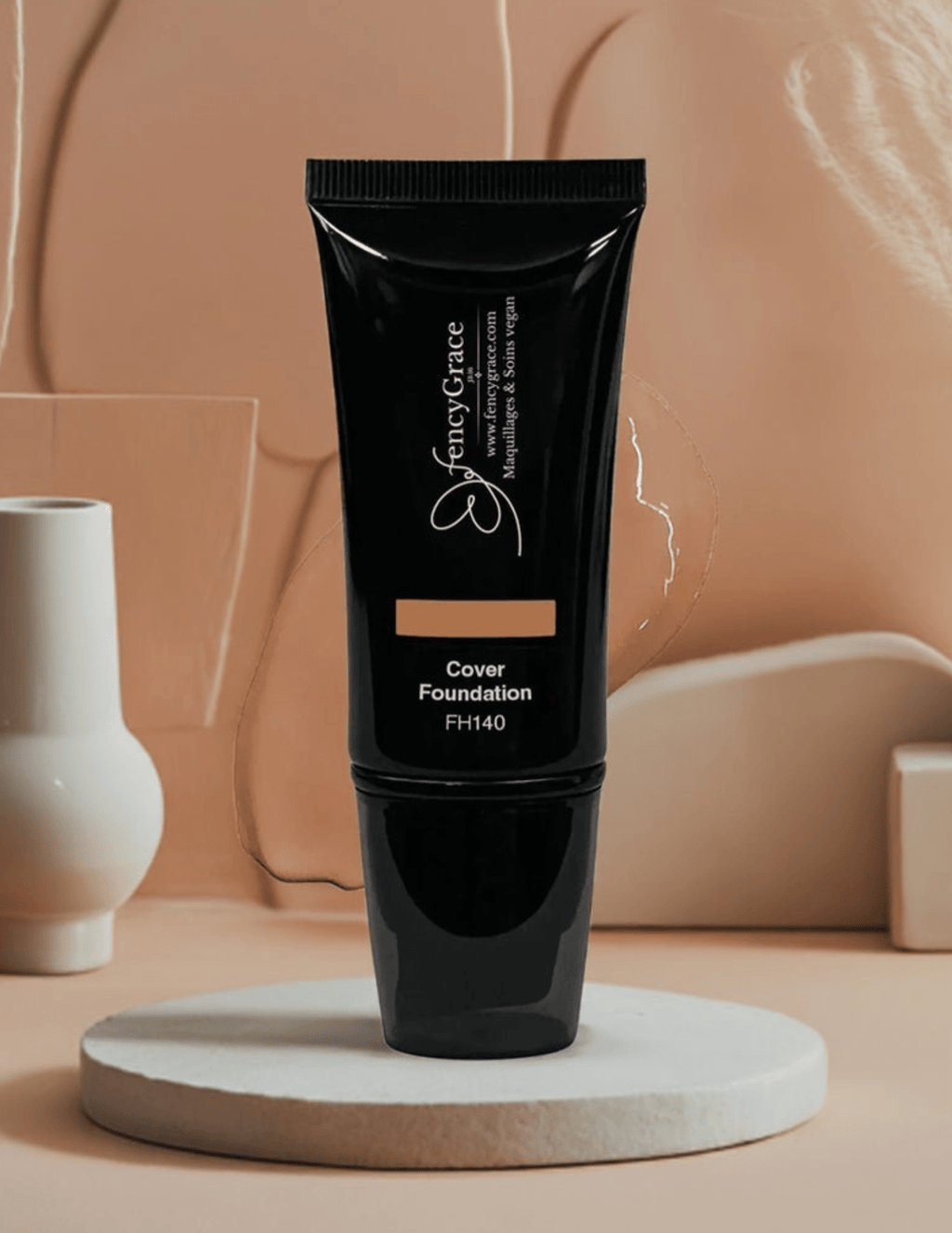Fond de Teint Vegan 2-en-1 Eve 140 – Haute Couvrance HD | FencyGrace - Shopthatapp.ca