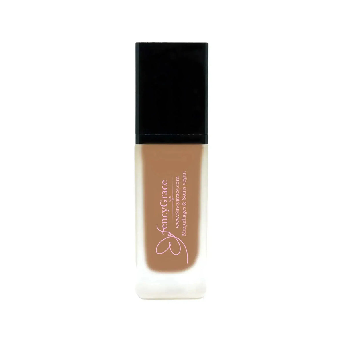 Vegan FencyGrace Rachel 125 liquid foundation with hydrating and luminous finish for a flawless makeup look