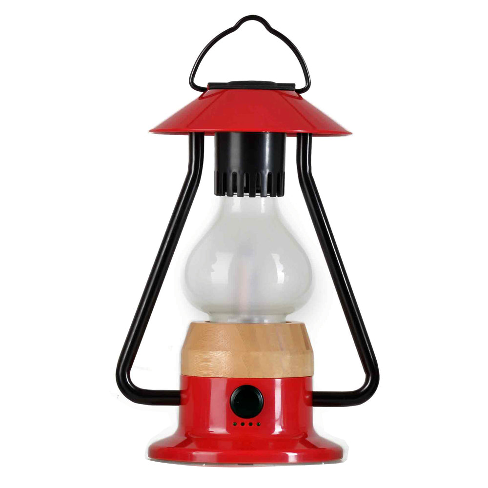 TRU De-LIGHT ROMANTICO LED All-in-One Lamp, Rechargeable, Bluetooth Music Speaker - FIRE RED / YELLOW / AUQA BLUE / GREEN / BLACK - Www.Shopthatapp.ca