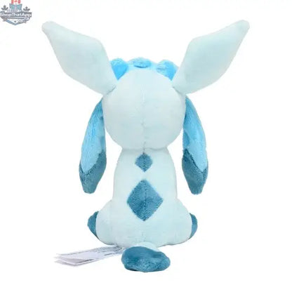 Glaceon Pokémon Fit figure by Banana Games & Hobby, collectible poseable figure for Pokémon fans, detailed icy blue design.