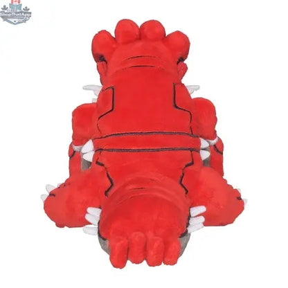 Groudon Pokémon figure by Banana Games & Hobby, detailed collectible fit for Pokémon fans, shown from a side angle.