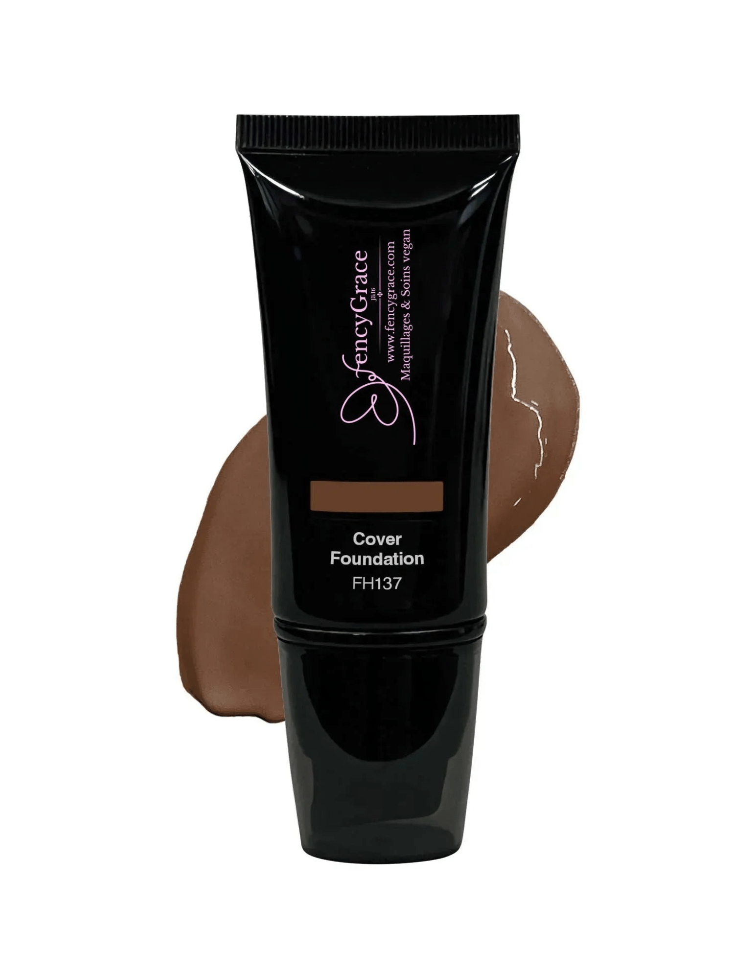 Fond de Teint Vegan Couvrance Totale Bali 137 - FencyGrace - Shopthatapp.ca