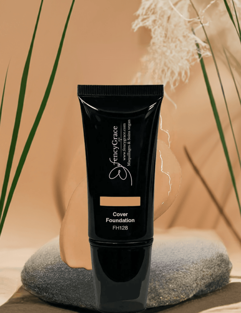 Fond de Teint Vegan Tamar 128 – Couvrance Totale | FencyGrace - Shopthatapp.ca