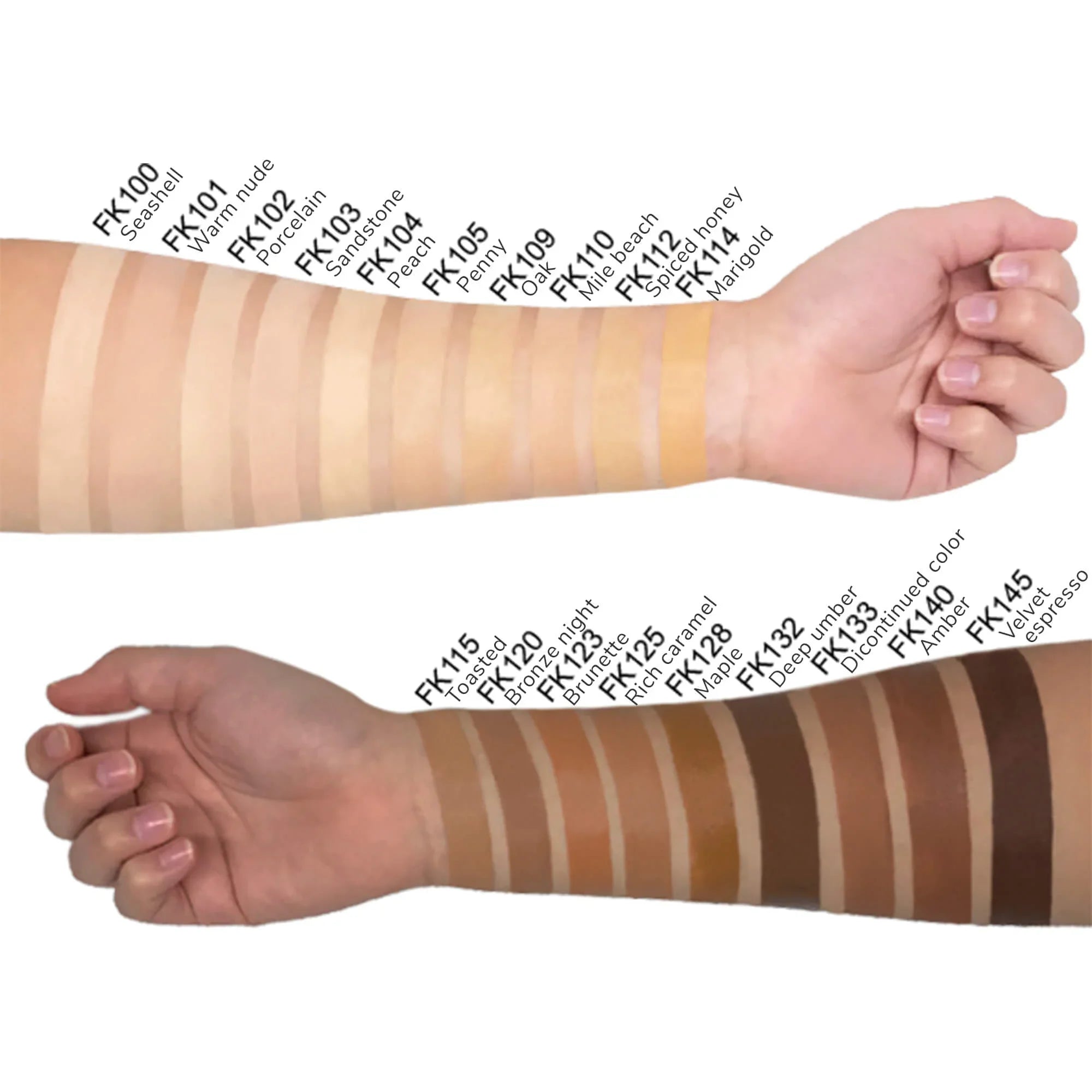 Fond de Teint Vegan Rachel 125 - Hydratant et Lumineux pour un Teint Parfait | FencyGrace - Shopthatapp.ca