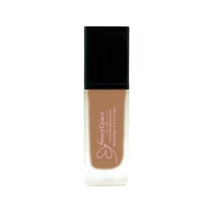 Vegan FencyGrace Rachel 125 liquid foundation with hydrating and luminous finish for a flawless makeup look