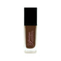 FencyGrace vegan hydrating foundation with luminous finish, available in multiple shades, shown in a sleek makeup bottle.