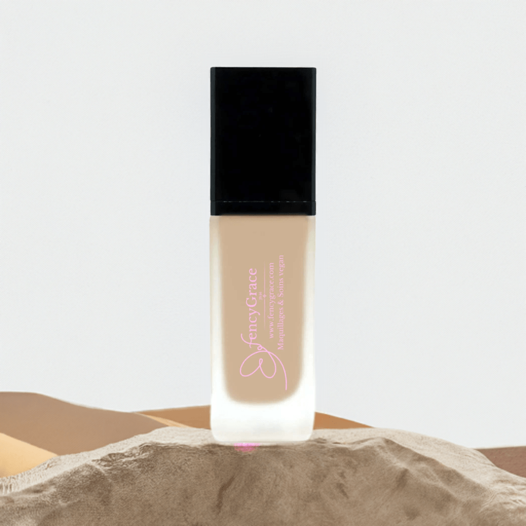 Fond de teint vegan hydratant FencyGrace Naomi 128 - Maquillage Éthique et Hydratation Optimal - Shopthatapp.ca
