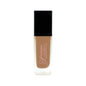 Vegan hydrating foundation FencyGrace Debora 140 with luminous finish, high-end beauty makeup product in a sleek container.