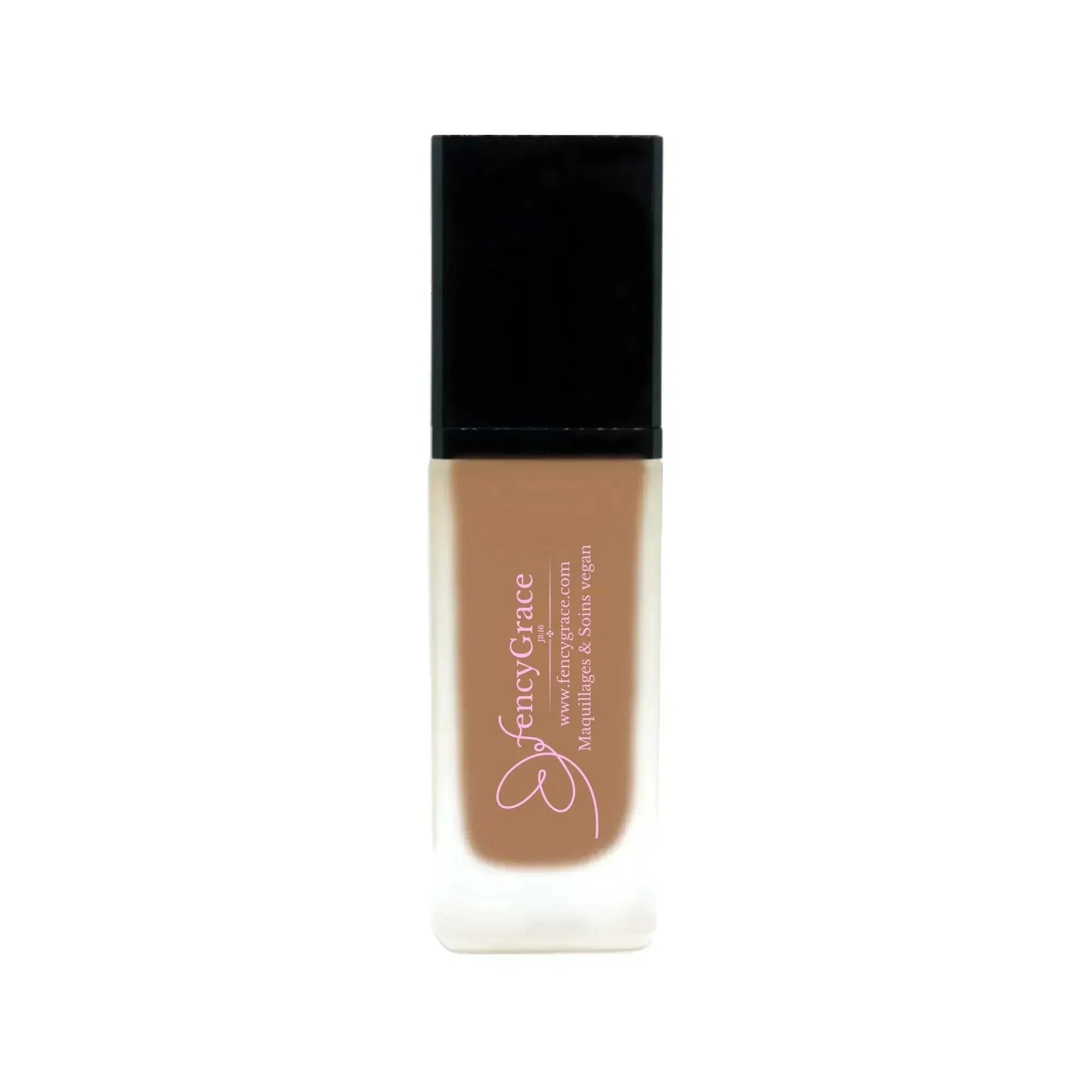Fond de teint vegan hydratant FencyGrace - Zoé 120 - couvrance naturelle -  fini lumineux - longue tenue - Shopthatapp.ca