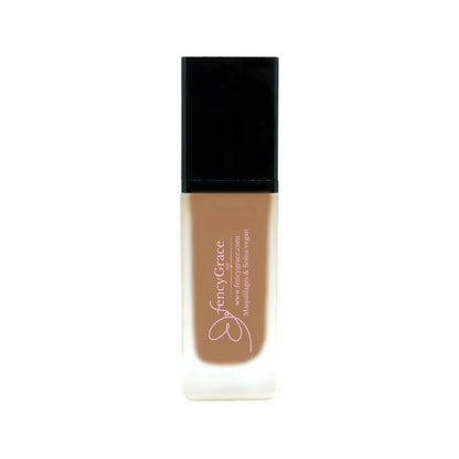 Vegan FencyGrace Rachel 125 hydrating and luminous foundation for a perfect complexion with natural finish.