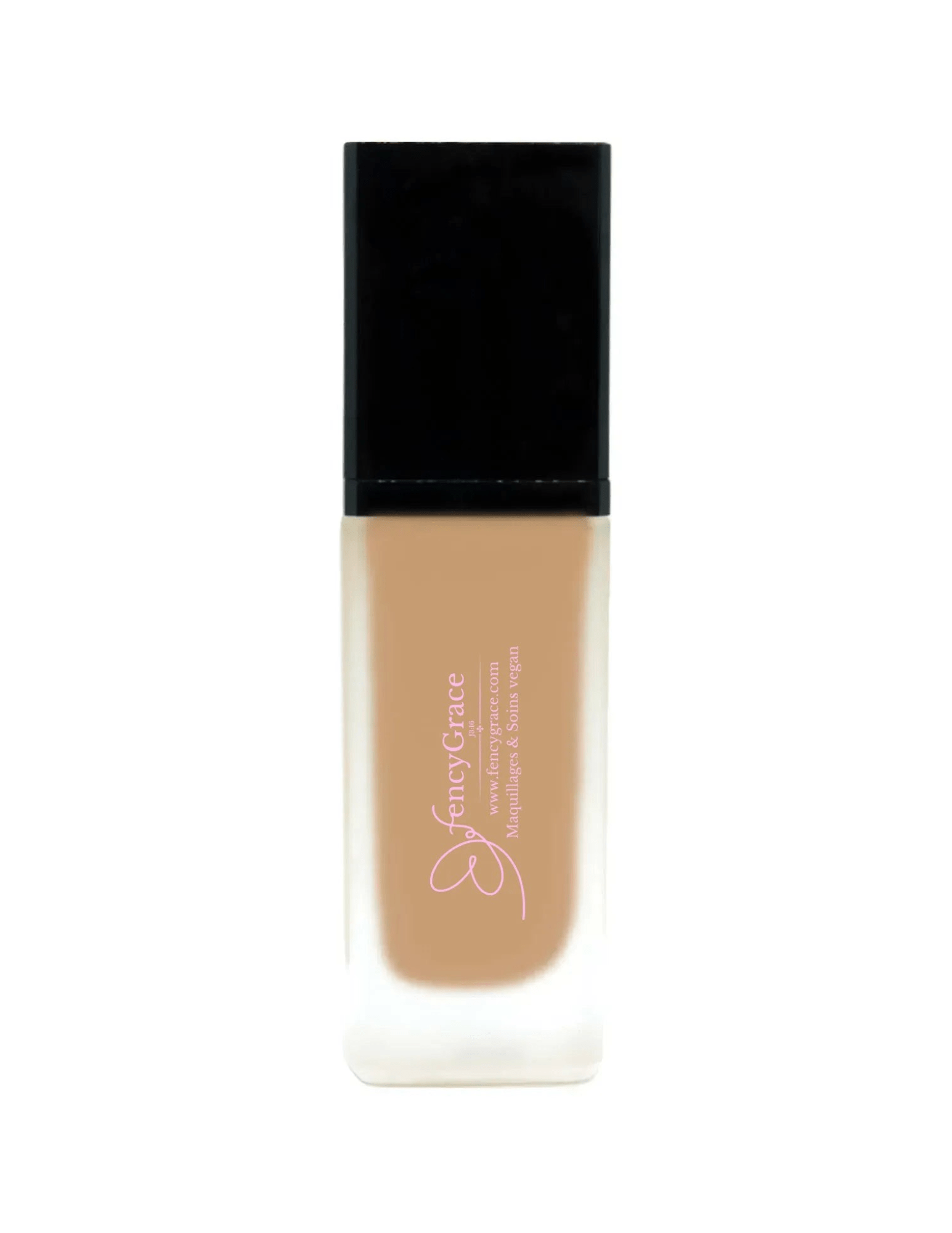 Fond de teint vegan hydratant FencyGrace - Zoé 120 - couvrance naturelle -  fini lumineux - longue tenue - Shopthatapp.ca