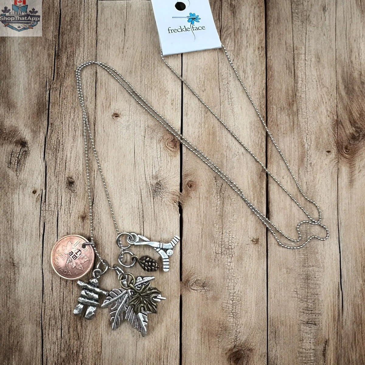 I AM CANADIAN Penny Necklace - Shopthatapp.ca