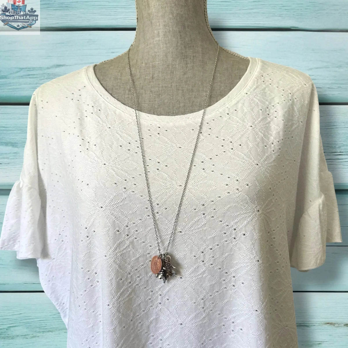 I AM CANADIAN Penny Necklace - Shopthatapp.ca