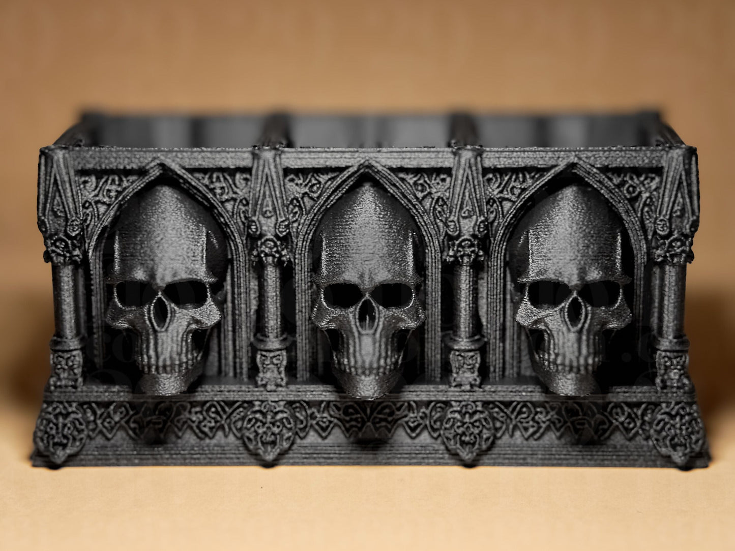 Skull Desk Organizer - Gothic Skull Series - Shopthatapp.ca