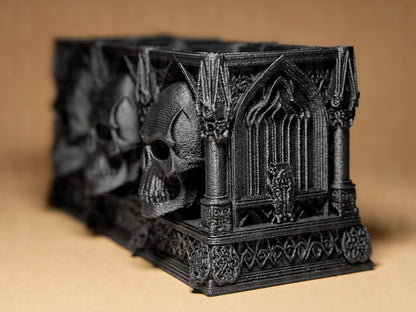 Skull Desk Organizer - Gothic Skull Series - Shopthatapp.ca