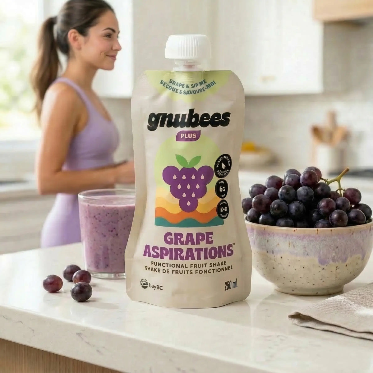 Grape Aspirations -  Box with 12 Pouches - Shopthatapp.ca