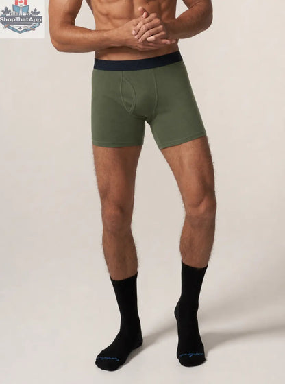 Men's Merino Wool Boxer Briefs - Shopthatapp.ca