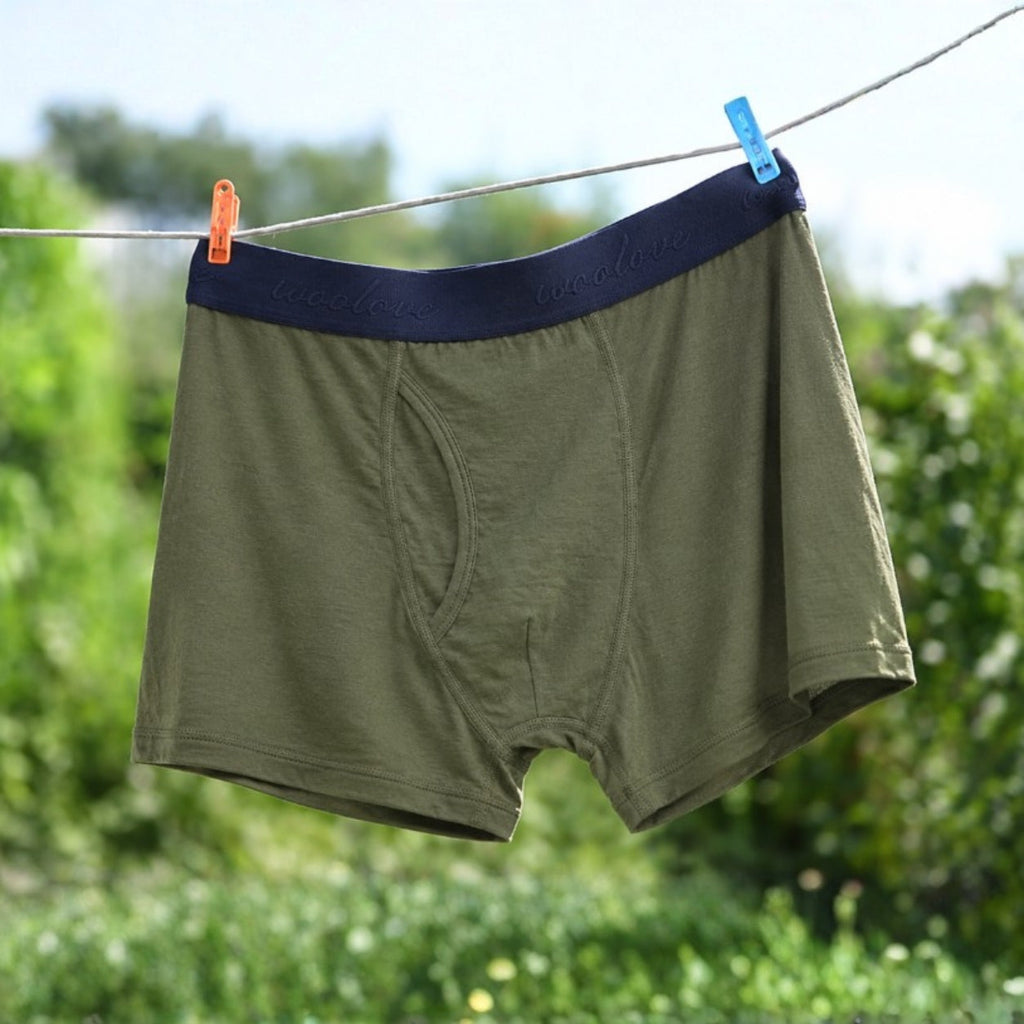 Men's Merino Wool Boxer Briefs