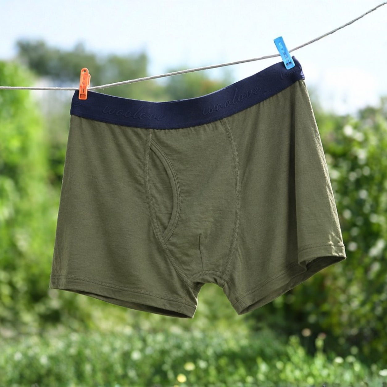 Men's Merino Wool Boxer Briefs