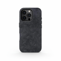 Grey Alcantara Case For iPhone 16 Pro Max - Www.Shopthatapp.ca