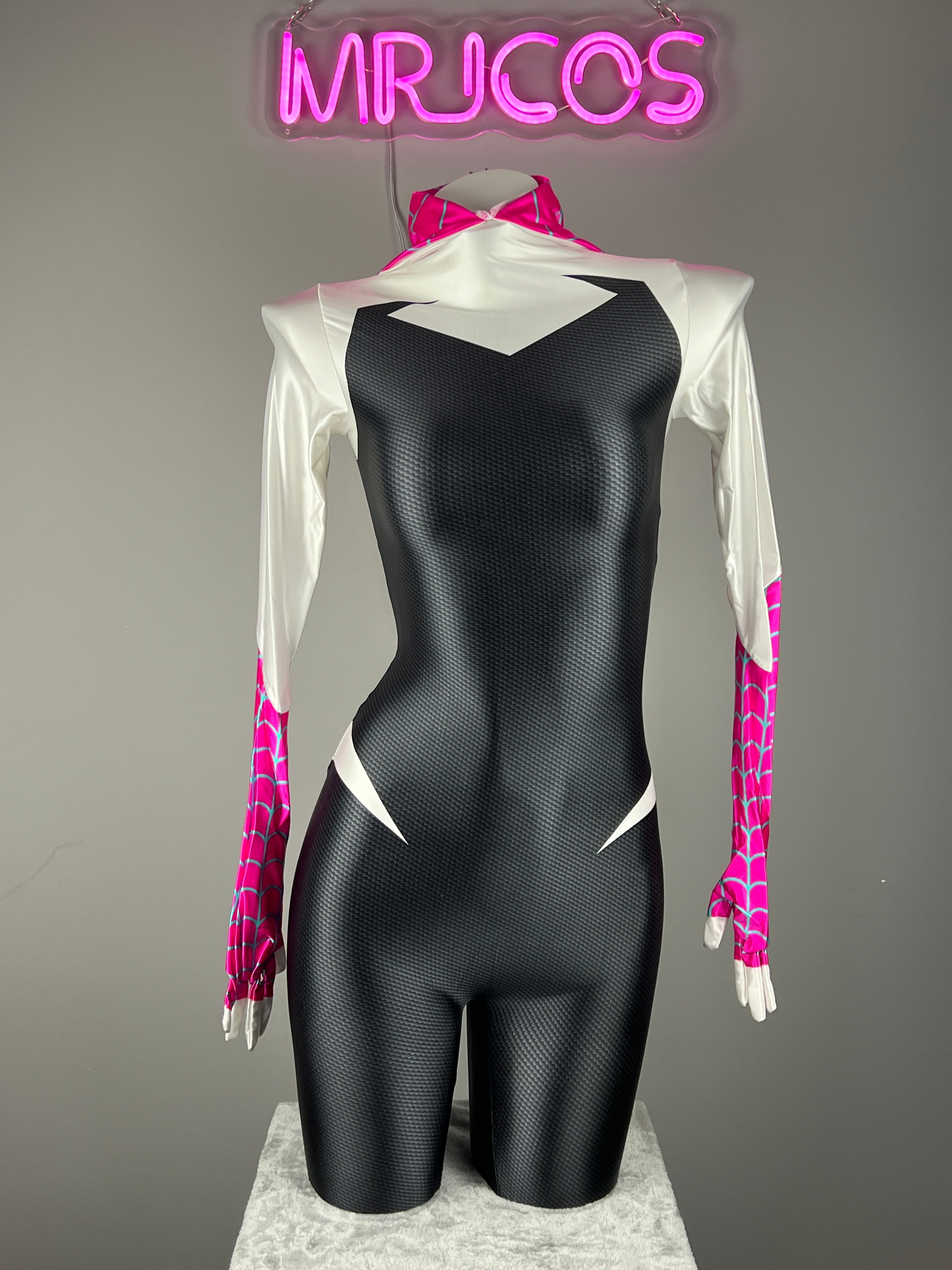 Woman Super Hero Spandex Cosplay Full Bodysuit Halloween Costume Zentai - Shopthatapp.ca