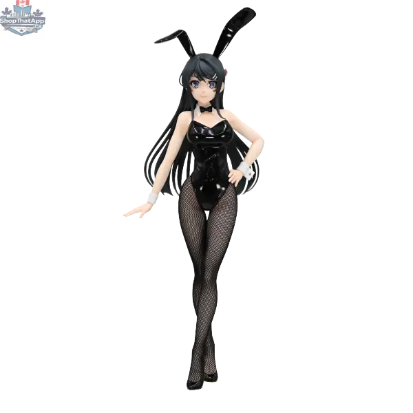 Hawk Collectibles BiCute Bunnies Mai Sakurajima anime figure with detailed bunny costume and vibrant colors, collectible for anime fans