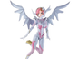 Anime figure of Lacus Clyne in pilot suit from S.H. Figurearts by Hawk Collectibles, showing detailed costume and pose.